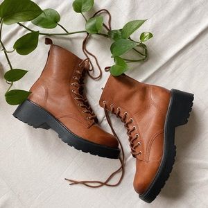 Steve Madden brown tornado boot